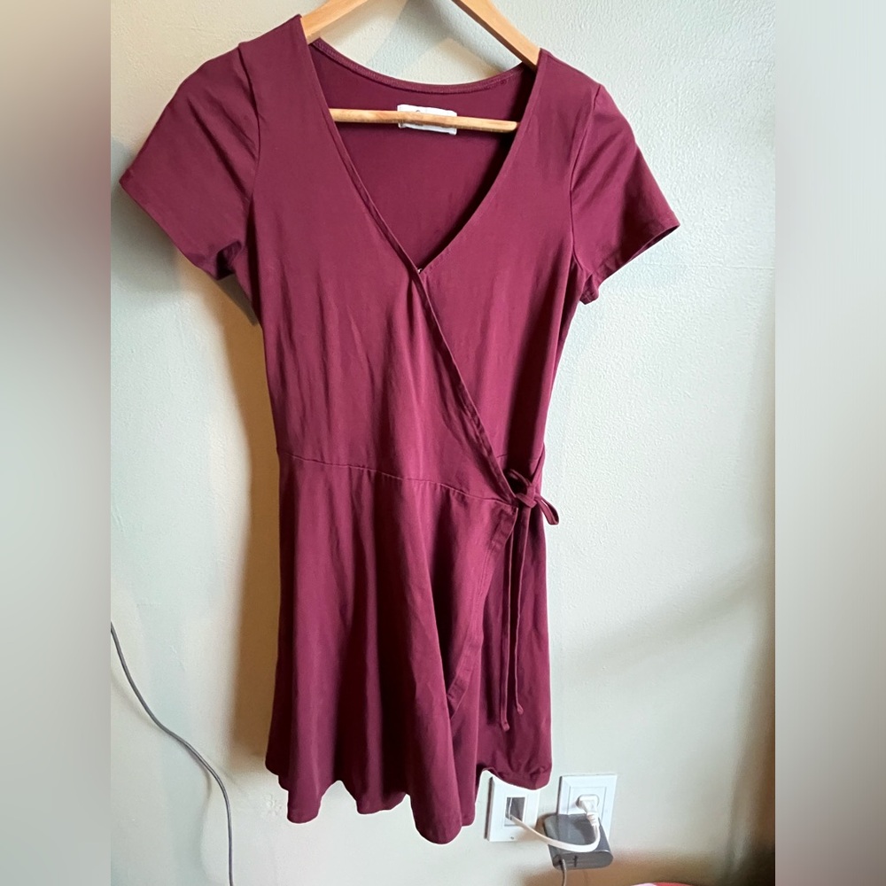 Holster wrap dress